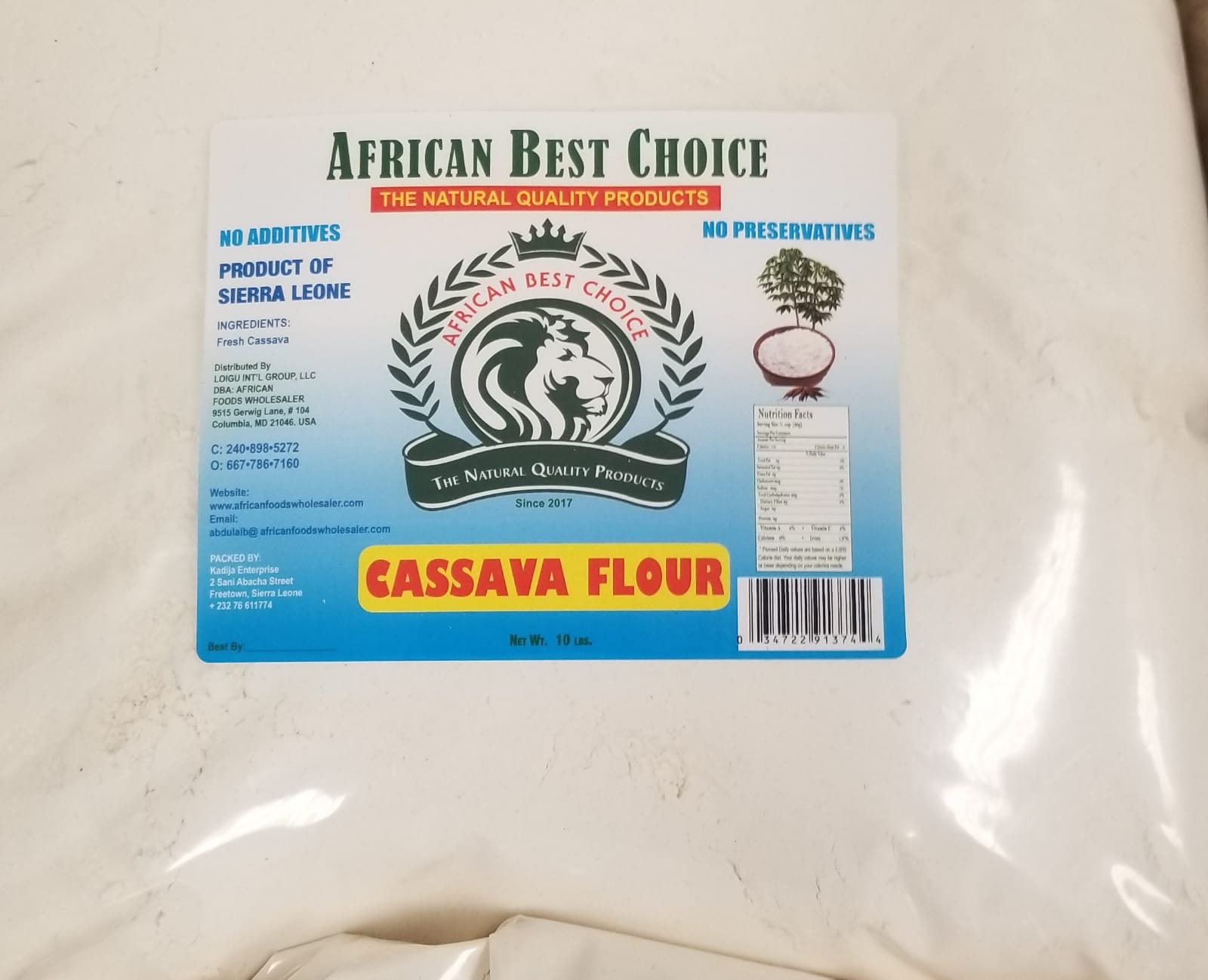 FLOURS & FUFU FLOURS