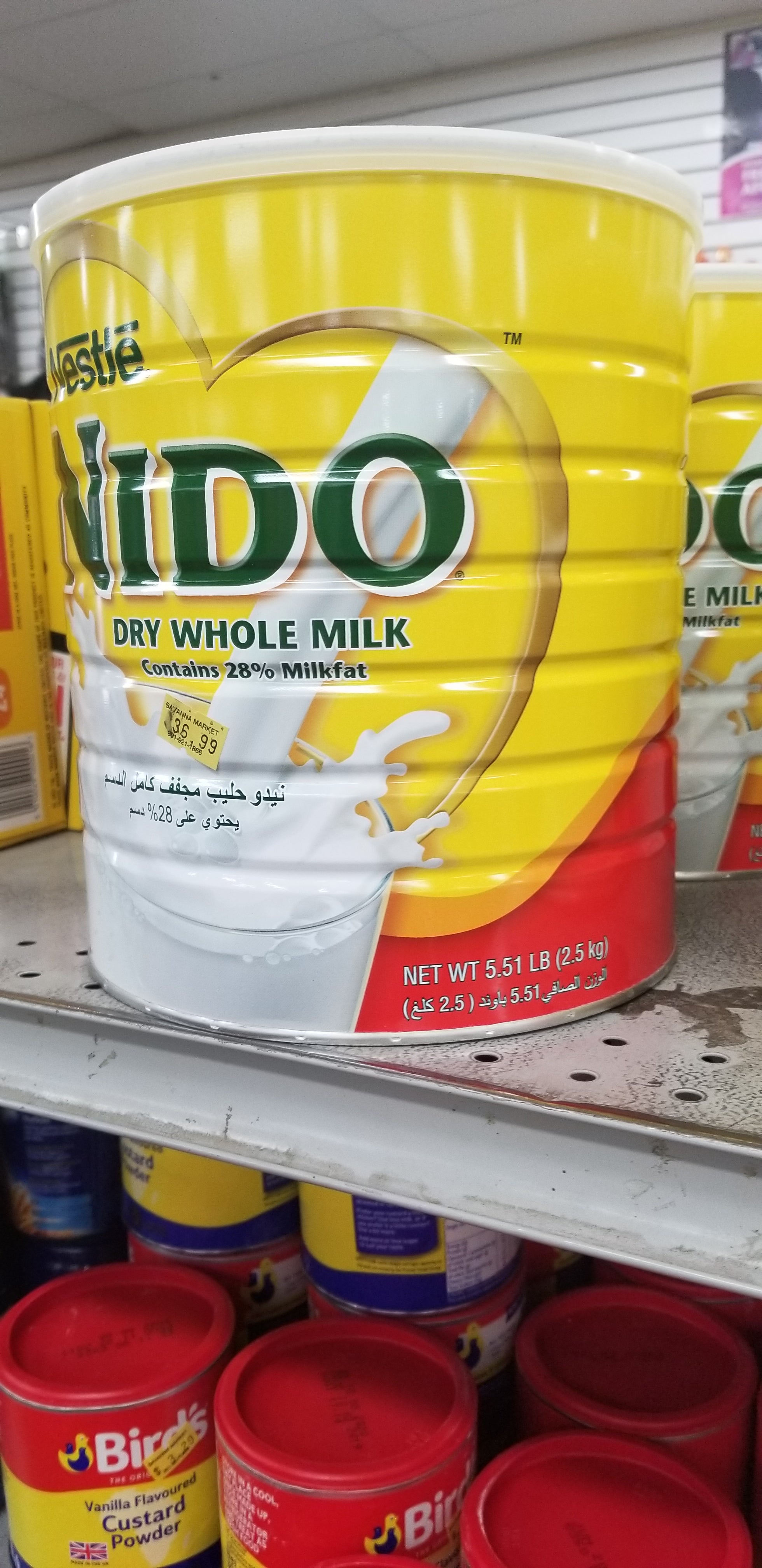 NIDO MILK 2500g