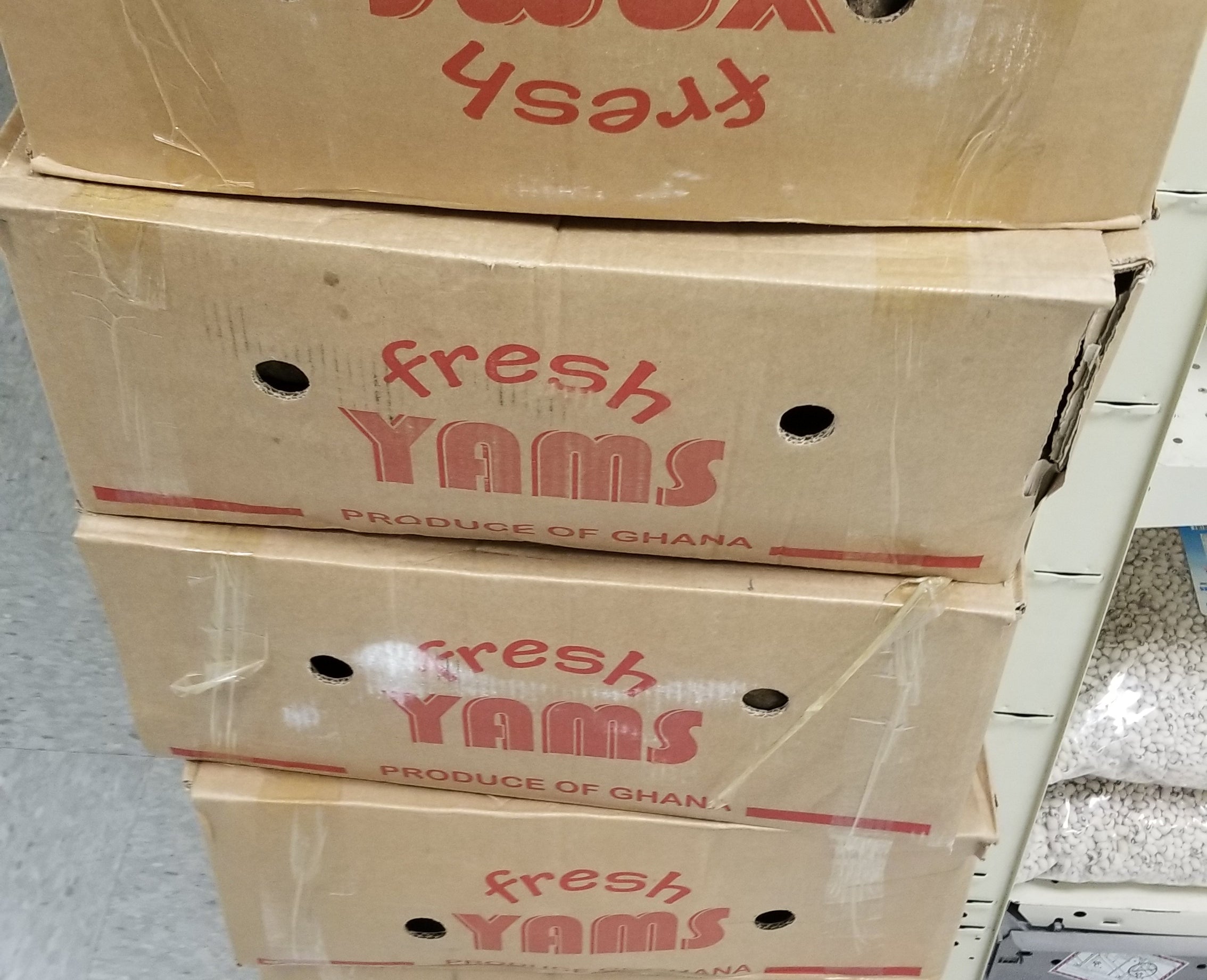 GHANA YAM 50LBS