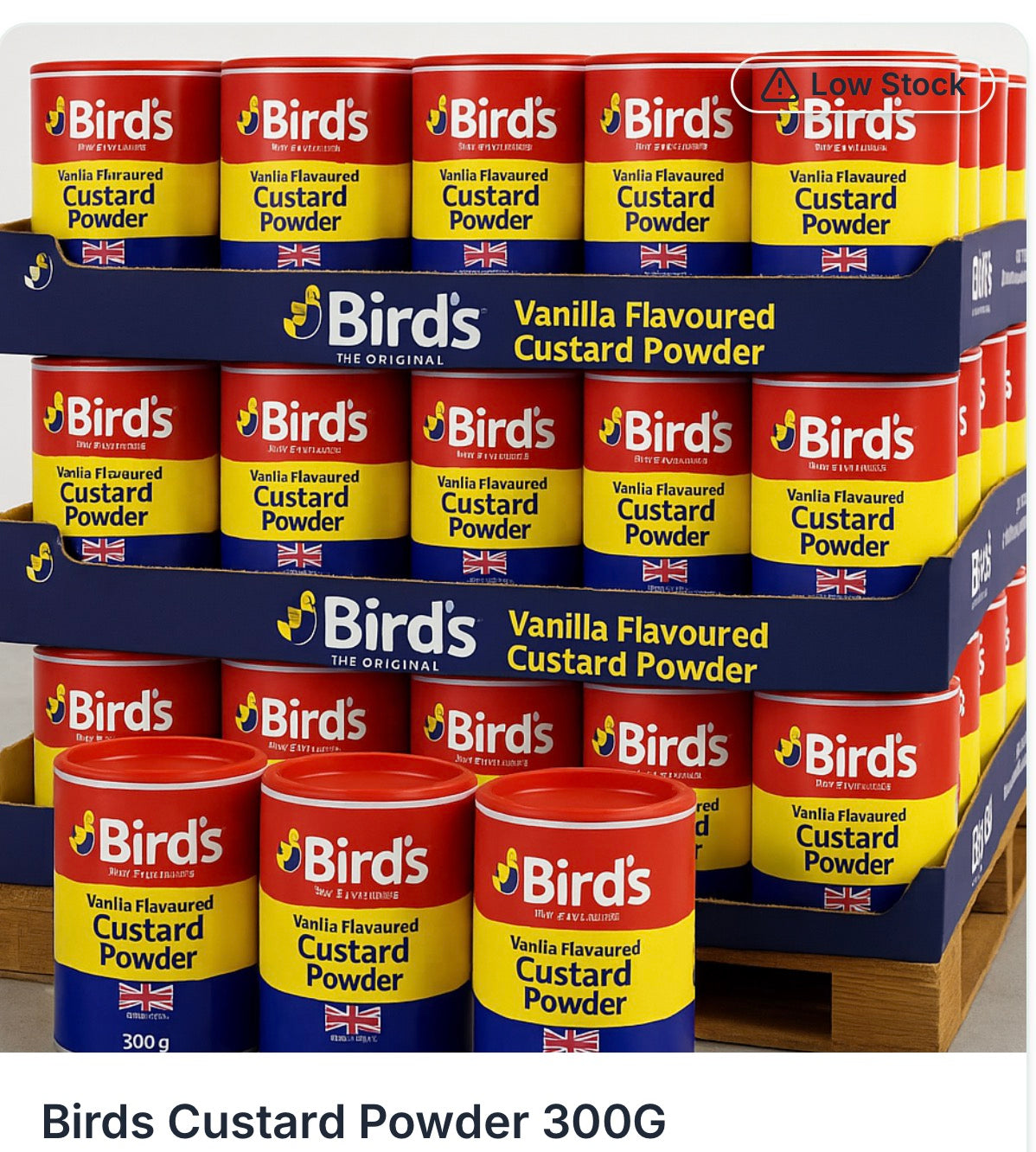 BIRD'S CUSTARD POWDER Vanilla Flavored 300g