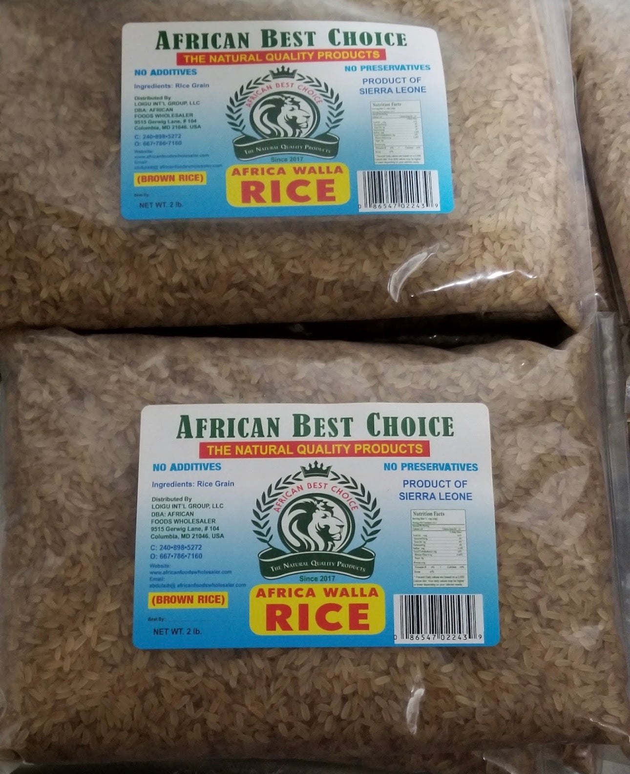 WALA RICE 10lbs