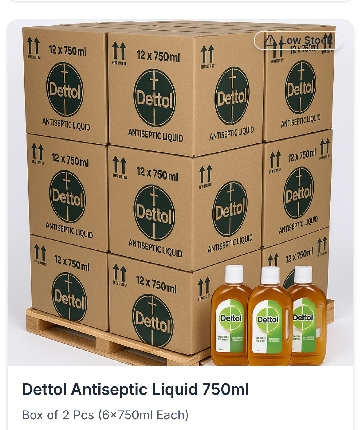 DETTOL ANTISEPTIC LIQUID 750ml