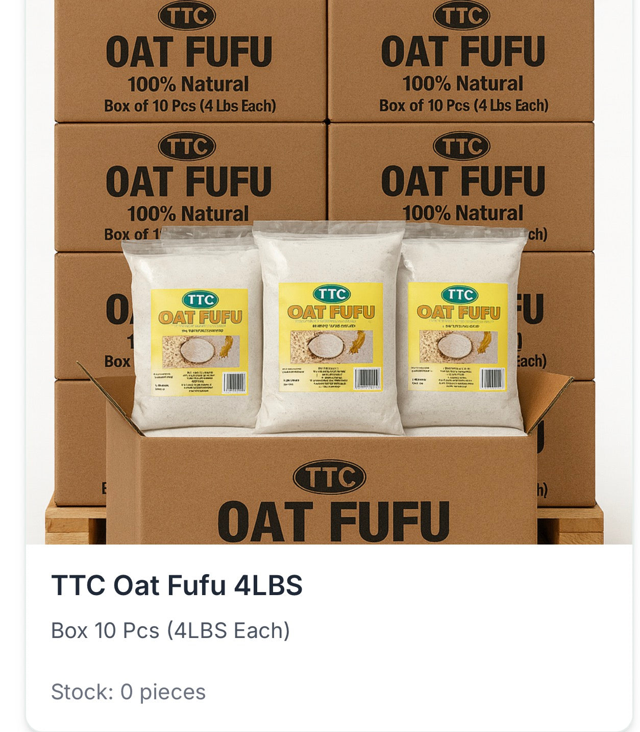 OAT FUFU 4lbs
