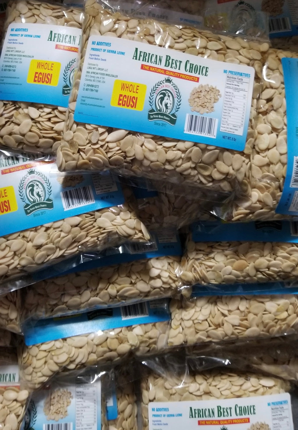 EGUSI (MELON SEED) 8oz (WHOLE)