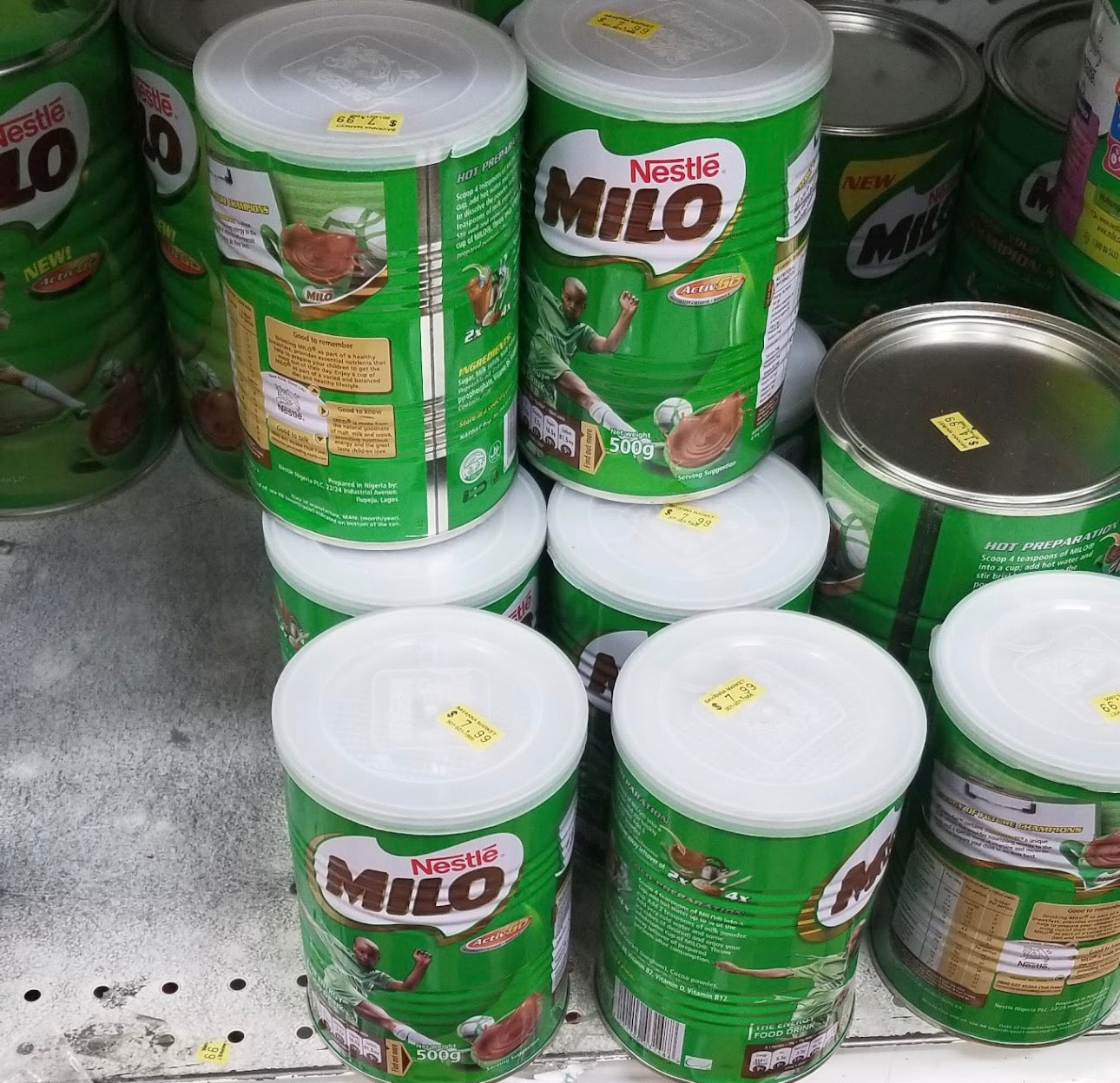 MILO (NIGERIA BRAND) 500G