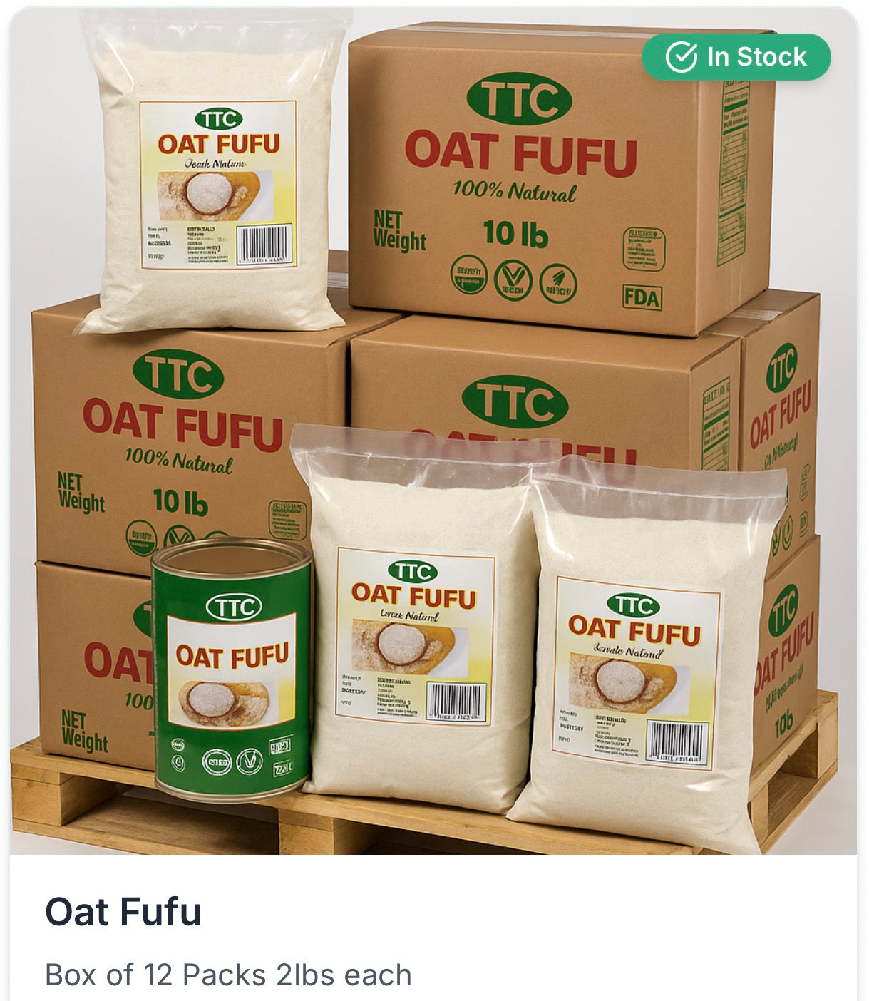 OAT FUFU 2lbs