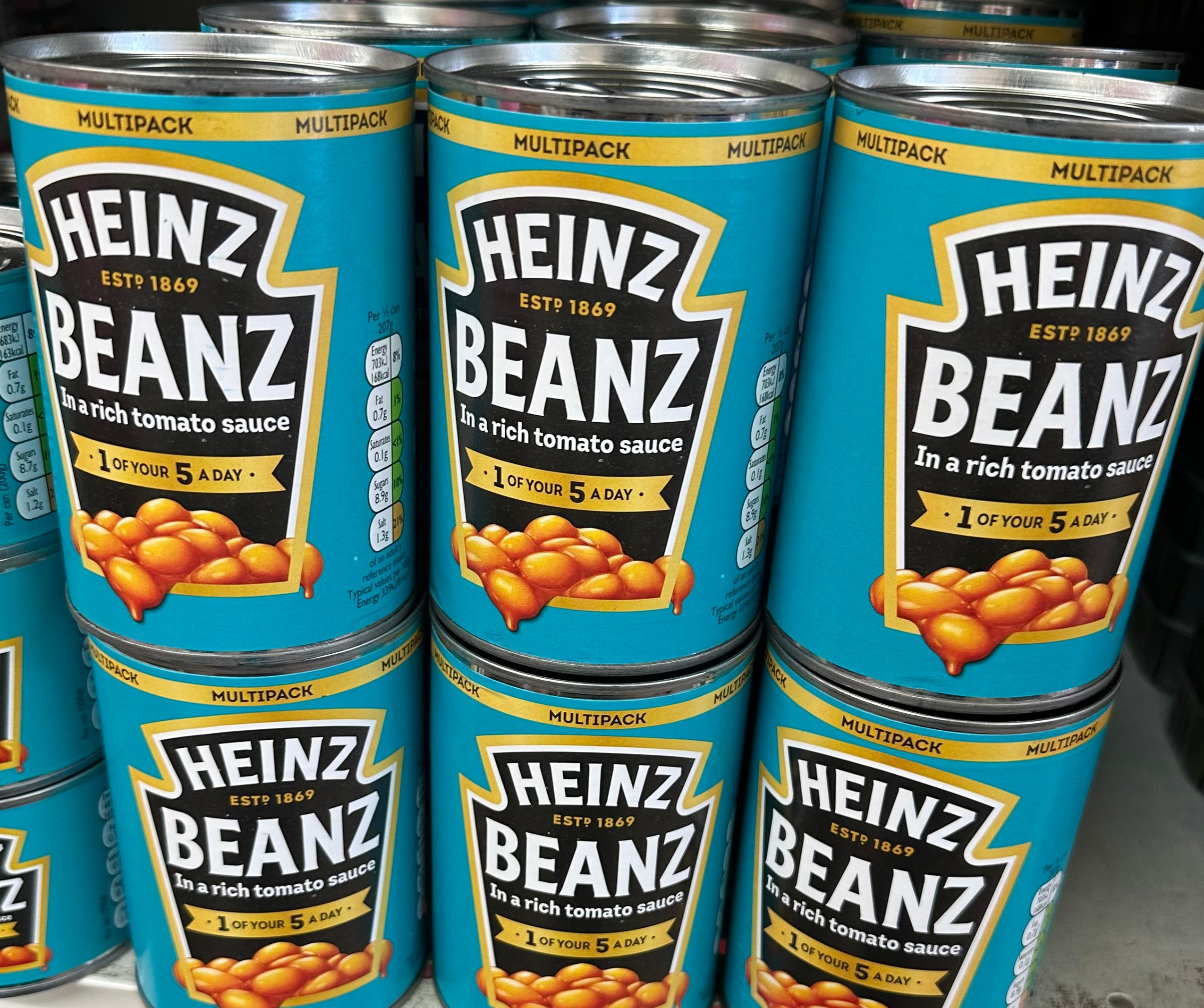 HEINZ BAKE BEANS LARGE