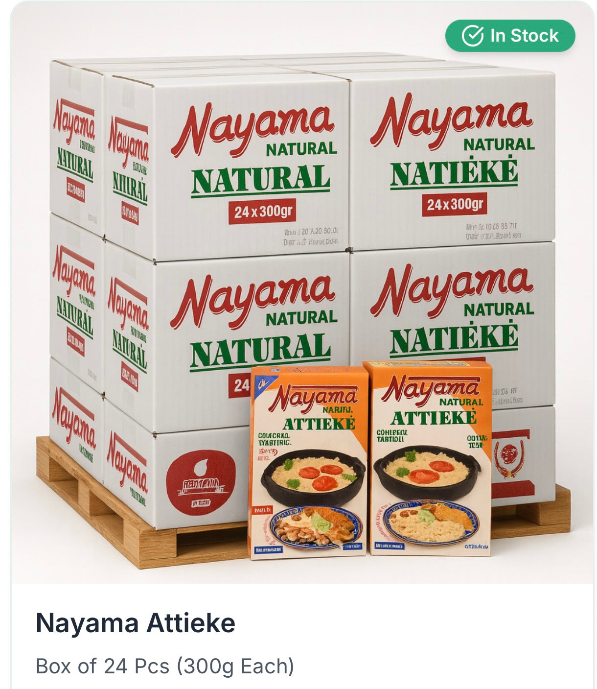 NAYAMA DRY ATIEKE 300g