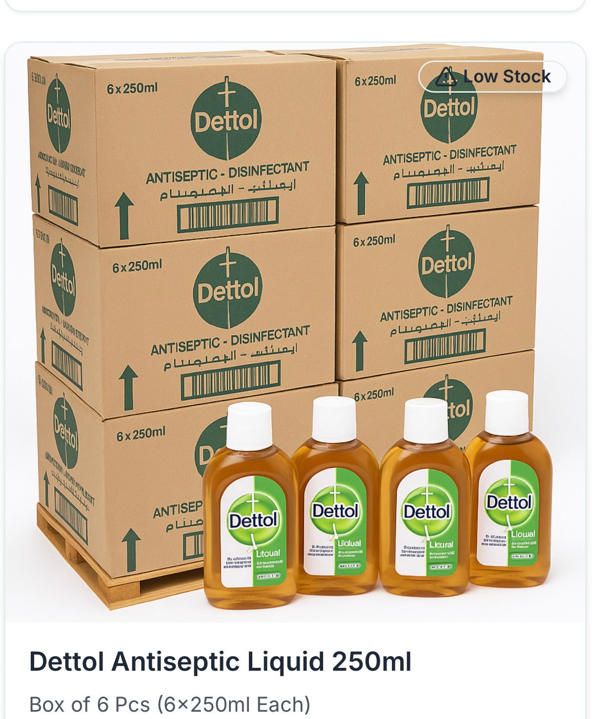 DETTOL ANTISEPTIC LIQUID 250ml