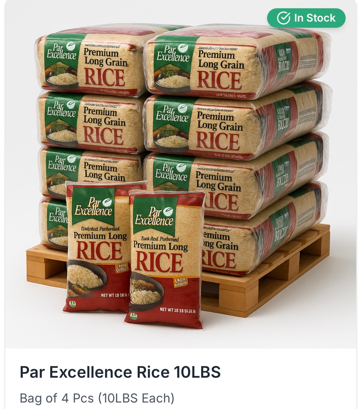 PAR EXCELLENCE RICE 10LBS