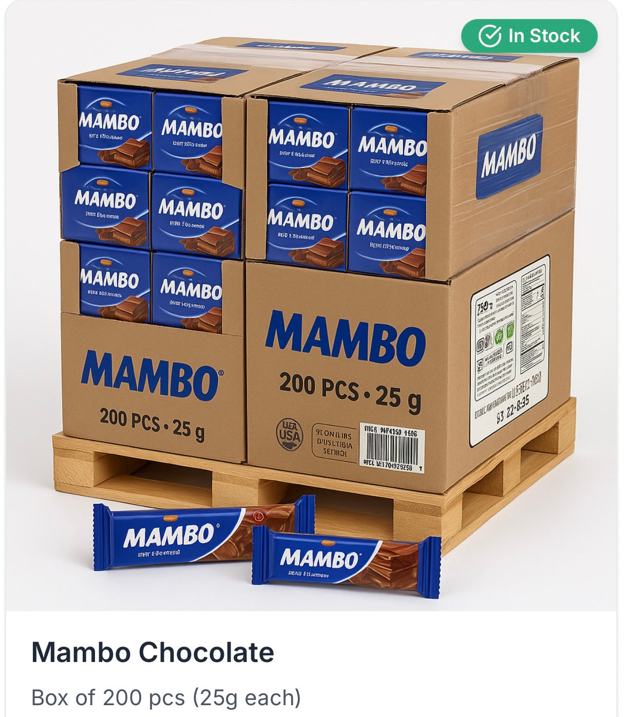 MAMBO CHOCOLATE 25g
