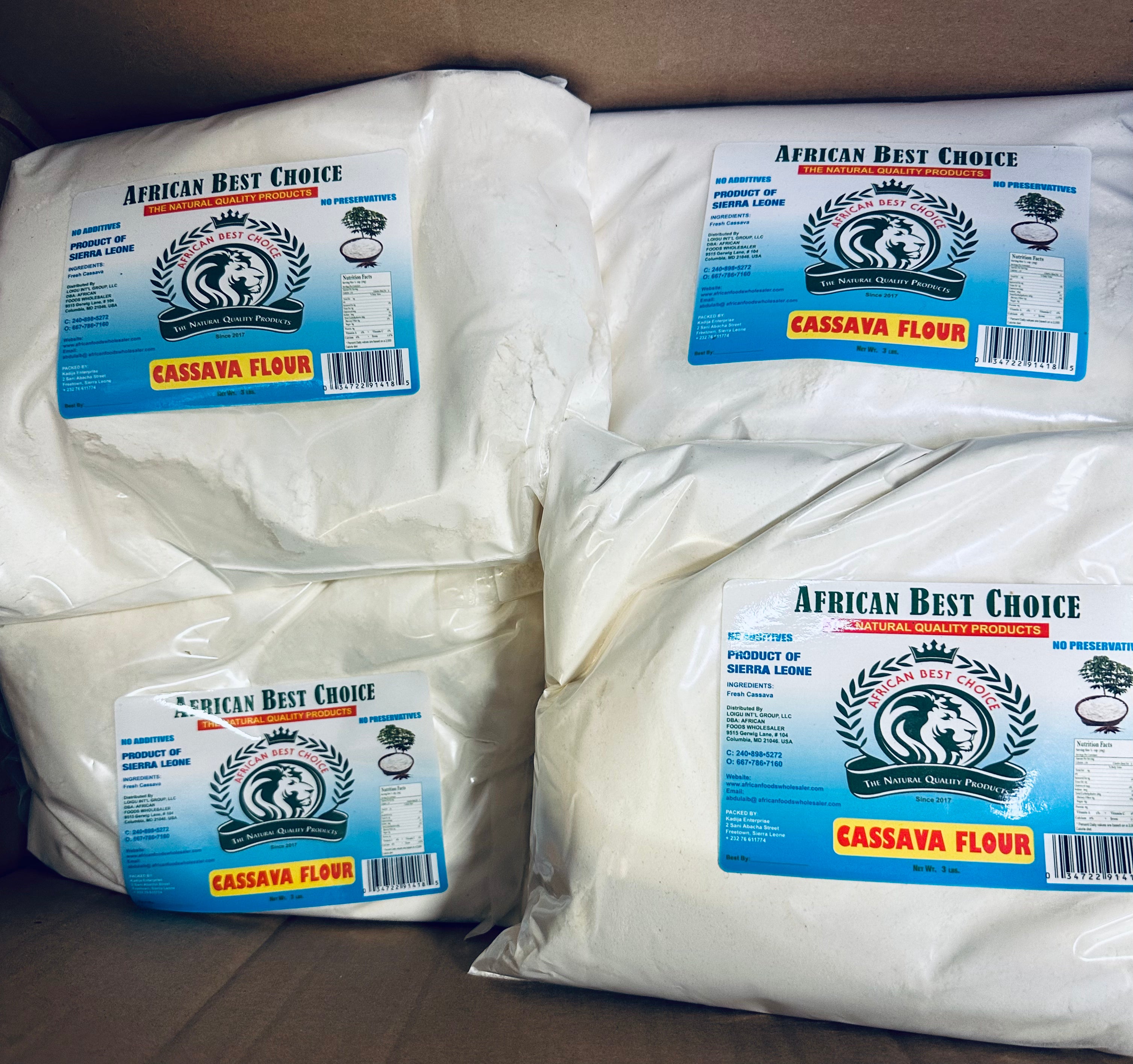 CASSAVA FLOUR 10 lbs (Tori)