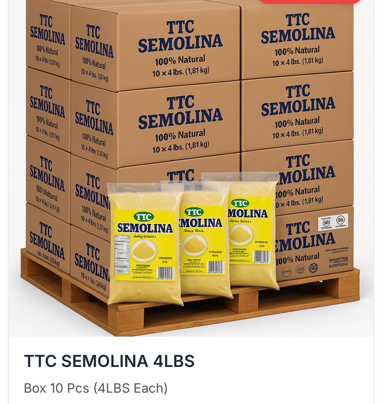 SEMOLINA 4lbs