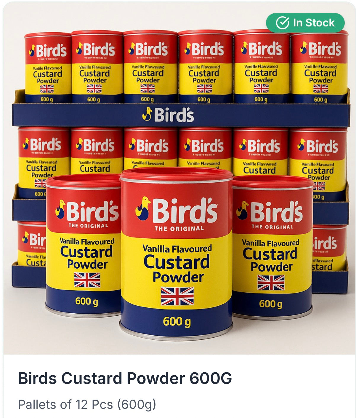 BIRD'S CUSTARD 600g