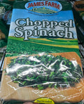 JAMES FARM CHOPPED SPINACH 3lbs