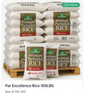PAR EXCELLENCE RICE 100LBS