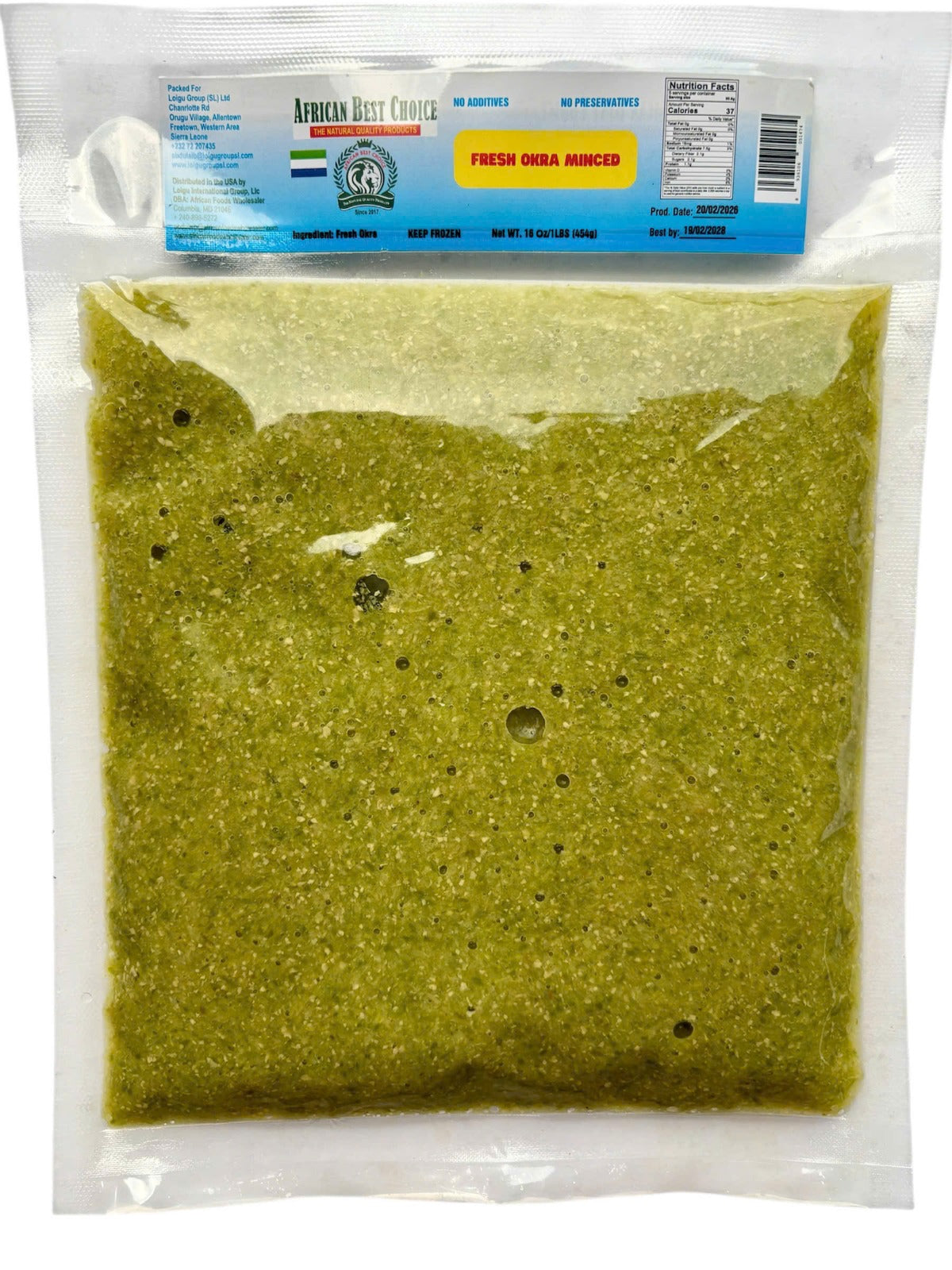 OKRA 16oz (MINCED)